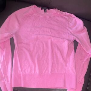 Banana Republic Merino Wool Pink Sweater